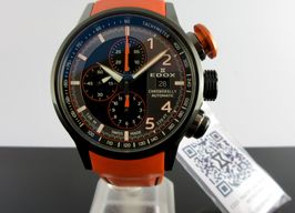 Edox Chronorally 01129-TGNOCO-GNO (2024) - Zwart wijzerplaat 45mm Titanium