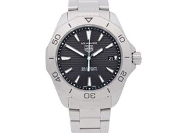 TAG Heuer Aquaracer WBP1180.BF0000 (2024) - Black dial 40 mm Titanium case