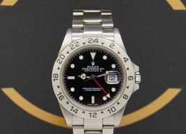 Rolex Explorer II 16570 (2004) - Zwart wijzerplaat 40mm Staal