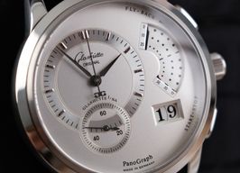 Glashütte Original PanoGraph 1-61-01-02-02-04 (2011) - Silver dial 40 mm Steel case