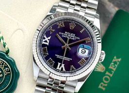 Rolex Datejust 36 126234 (2022) - Purple dial 36 mm Steel case