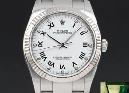 Rolex Oyster Perpetual 36 116034 (2008) - White dial 36 mm Steel case