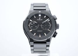 Hublot Classic Fusion Chronograph 520.CM.1170.CM (Unknown (random serial)) - Black dial 45 mm Ceramic case