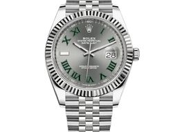 Rolex Datejust 41 126334 (2024) - Grijs wijzerplaat 41mm Staal