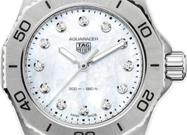 TAG Heuer Aquaracer Lady WBP1416.BA0622 (2026) - White dial 30 mm Steel case