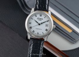Glashütte Original Senator 1-39-11-05-03-04 (2000) - Wit wijzerplaat 38mm Staal