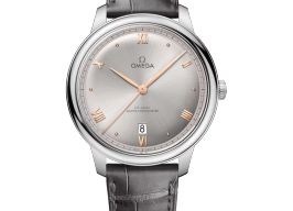 Omega De Ville 434.13.40.20.06.001 (2025) - Zilver wijzerplaat 40mm Staal