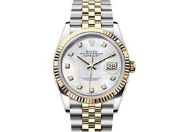 Rolex Datejust 36 126233 (2026) - Pearl dial 36 mm Gold/Steel case