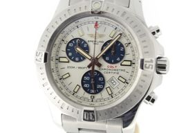 Breitling Colt Chronograph A7338811/G790-173A (2016) - Wit wijzerplaat 44mm Staal