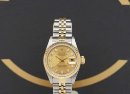 Rolex Lady-Datejust 69173 (1994) - Gold dial 26 mm Gold/Steel case