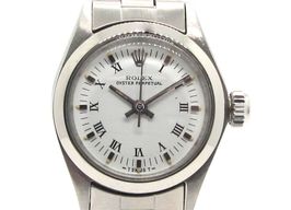 Rolex Oyster Perpetual 6618 (1972) - White dial 26 mm Steel case