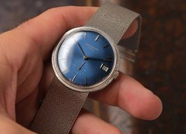 Patek Philippe Calatrava 3445G (Unknown (random serial)) - Blue dial 36 mm White Gold case