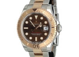 Rolex Yacht-Master 40 126621 (2021) - Bruin wijzerplaat 40mm Goud/Staal