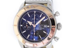 Breitling Superocean Heritage Chronograph U1332012/B908 (2014) - Black dial 46 mm Gold/Steel case