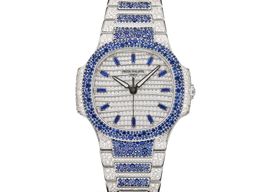 Patek Philippe Nautilus 7118/1451G-001 (2025) - Diamant wijzerplaat 35mm Witgoud