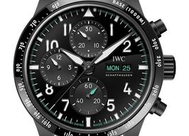 IWC Pilot Chronograph IW388306 (2026) - Zwart wijzerplaat 43mm Titanium