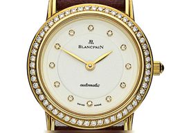 Blancpain Women 0096-0018-028 (2024) - Wit wijzerplaat 26mm Geelgoud