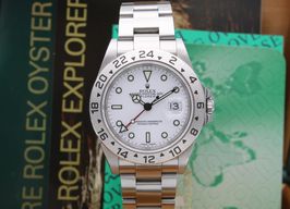 Rolex Explorer II 16570 (2002) - White dial 40 mm Steel case