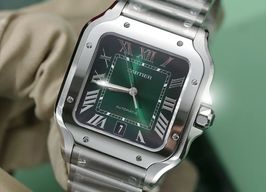 Cartier Santos WSSA0062 (2024) - Groen wijzerplaat 40mm Staal