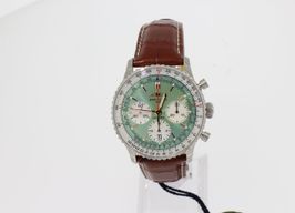 Breitling Navitimer AB0139211L1P1 (2025) - Groen wijzerplaat 41mm Staal