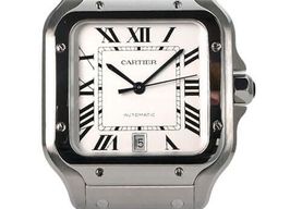 Cartier Santos WSSA0018 (2024) - Zilver wijzerplaat 40mm Staal