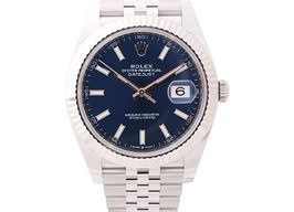 Rolex Datejust 41 126334 (2024) - Blauw wijzerplaat 41mm Staal