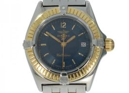 Breitling Callistino D52045.1 (Onbekend (willekeurig serienummer)) - Blauw wijzerplaat 28mm Staal
