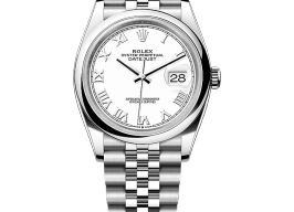 Rolex Datejust 36 126200 (2025) - Wit wijzerplaat 36mm Staal