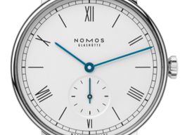 NOMOS Ludwig 201 (2026) - Wit wijzerplaat 35mm Staal