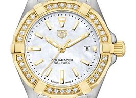 TAG Heuer Aquaracer Lady WBD1423.BB0321 (2024) - Wit wijzerplaat 27mm Staal