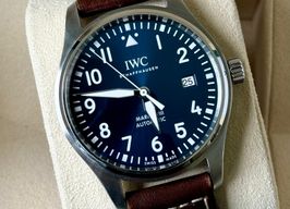 IWC Pilot Mark IW327004 (2016) - Blauw wijzerplaat 40mm Staal