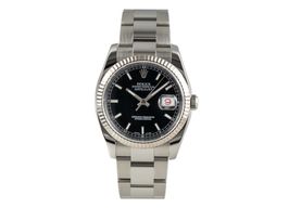Rolex Datejust 36 116234 (2005) - Black dial 36 mm Steel case