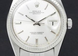 Rolex Datejust 1601 (1970) - Zilver wijzerplaat 36mm Staal