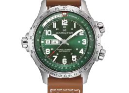 Hamilton Khaki Aviation H77735560 (2025) - Groen wijzerplaat 45mm Staal