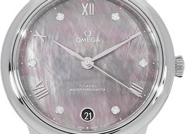 Omega De Ville 434.13.34.20.57.001 (2024) - Bruin wijzerplaat 34mm Staal