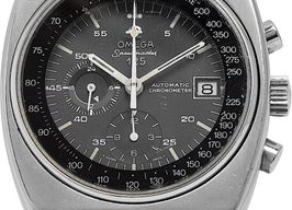 Omega Speedmaster ST 378.0801 Puls (1971) - Zwart wijzerplaat 42mm Staal