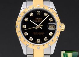 Rolex Datejust 31 178343 (2010) - Champagne dial 31 mm Gold/Steel case