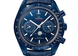Omega Speedmaster Professional Moonwatch Moonphase 304.93.44.52.03.001 (2024) - Blue dial 44 mm Ceramic case