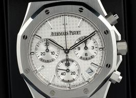 Audemars Piguet Royal Oak Chronograph 26240ST.OO.1320ST.07 (2024) - Zwart wijzerplaat 41mm Staal