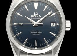Omega Seamaster Aqua Terra 2504.80.00 (2007) - Blauw wijzerplaat 36mm Staal