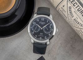 Glashütte Original Senator Observer 100-14-07-02-30 (Unknown (random serial)) - Black dial 44 mm Steel case