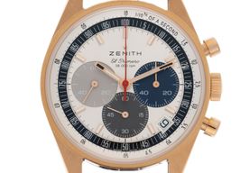 Zenith El Primero Chronomaster 18.3200.3600/69.C901 (2025) - White dial 38 mm Rose Gold case
