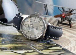 IWC Pilot Mark IW325502 (Onbekend (willekeurig serienummer)) - Zilver wijzerplaat 39mm Staal