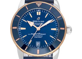 Breitling Superocean Heritage UB2010161C1S1 (2025) - Blauw wijzerplaat 42mm Staal