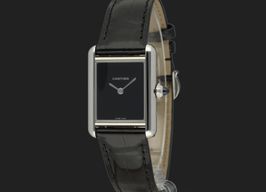 Cartier Tank WSTA0071 (2024) - Black dial 22 mm Steel case