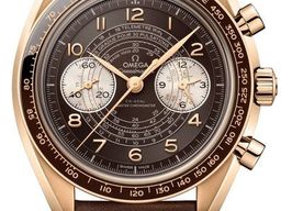 Omega Speedmaster Chronoscope 329.92.43.51.10.001 (2026) - Bruin wijzerplaat 43mm Roségoud