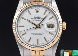 Rolex Datejust 36 16233 (1995) - Silver dial 36 mm Gold/Steel case