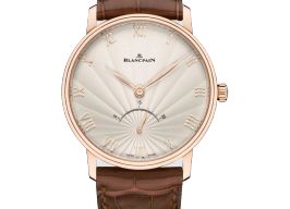 Blancpain Villeret Ultra-Slim 6653-3642-55B (2026) - Zilver wijzerplaat 40mm Roodgoud