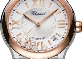 Chopard Happy Sport 278559-6026 (2026) - Zilver wijzerplaat 36mm Staal