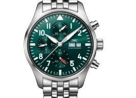 IWC Pilot Chronograph IW378006 (2025) - Green dial 43 mm Steel case